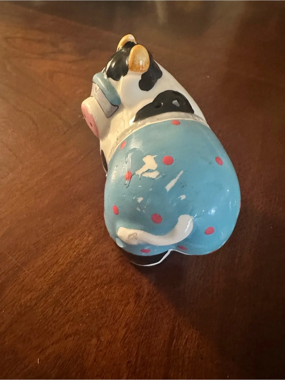 Vintage Russ Ceramic Cow Salt & Pepper Shakers Retro Kitchen Decor